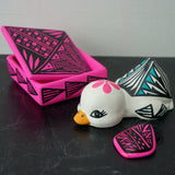 Painted Ceramic Littles - 5 Animals!