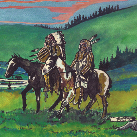 Thurman Horse #10 - Giclée Prints & Ceramic Tiles