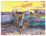 Thurman Horse #13 - Giclée Prints & Ceramic Tiles