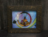 Framed Ceramic Tile #26 by Thurman Horse READY TO SHIP