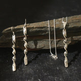Twisted Prayer Stick Pendants & Earrings ~ Seven Sizes!