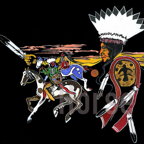 Thurman Horse #23 - Original Canvas & Giclée Prints