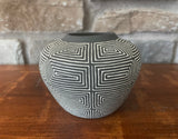 Hand Painted Ceramic Vessel