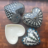 Ceramic Heart-Shaped Keepsake Boxes