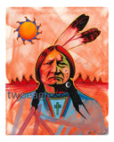 Sitting Bull with Cross