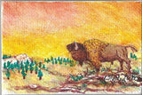 Original Acrylic on Canvas Miniatures