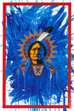 Sitting Bull in Blue