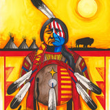 Sitting Bull with Shield