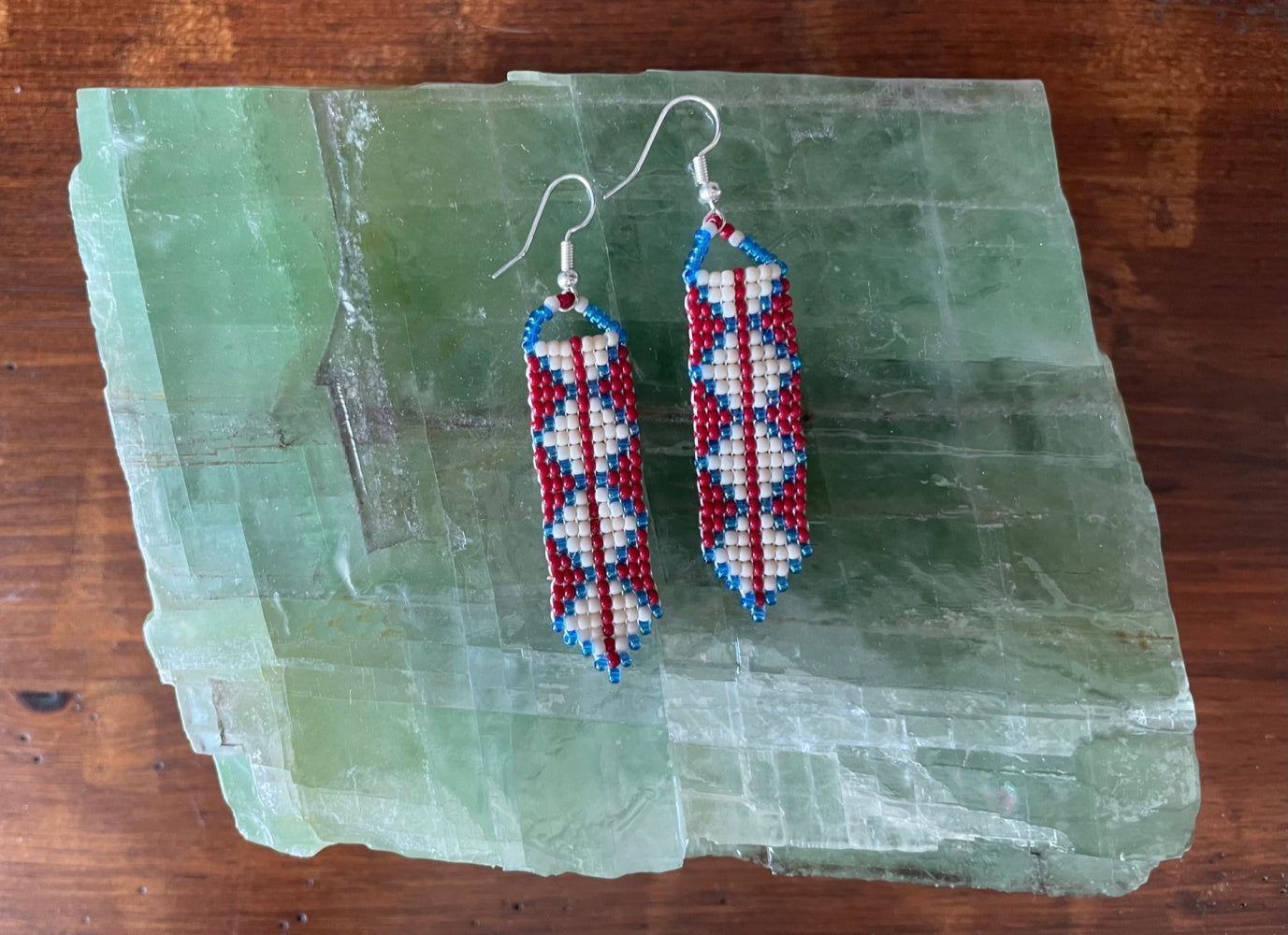 Earrings from the Acoma Pueblo Only 1 Left Seven Fires Art