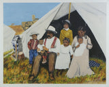Signed Art Print - Garreau Family