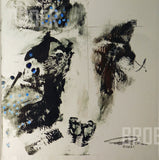 Monotype ~ A Bear...standing in the rain