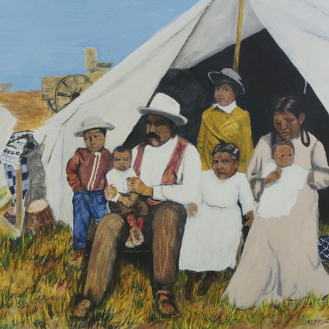 Signed Art Print - Garreau Family