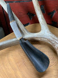 Beaded Buffalo Horn Spoon