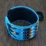 Men's Beaded Cuff Bracelet