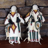 Traditional Lakota Dolls - Pair