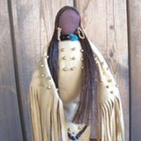 Golden Bead Woman