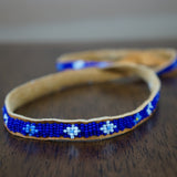 Beaded Leather Hatbands