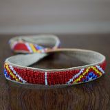 Beaded Leather Hatbands