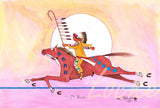 (Fine Art Print) Acrylic on Watercolor Paper - 7th Victory