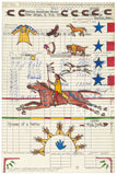 (Fine Art Prints) Ledger Art Series - Notable Names - Four Works