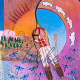 Original Acrylic on Canvas - Untitled Water Medicine