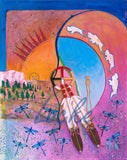 Original Acrylic on Canvas - Untitled Water Medicine