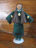 Hudson Bay Trader Doll - Green