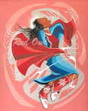 Original Painting - Fancy Shawl Dancer