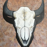 Original Painting - Buffalo Skull