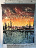 Original Painting - Long Shadows