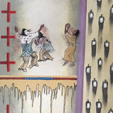 Original Painting - Wounded Knee