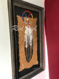 Original Painting - Eagle Feather
