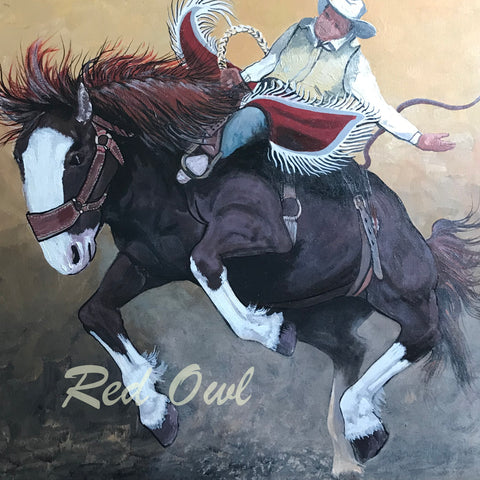 Original Painting - Riding High