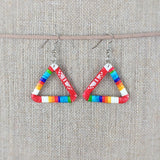 Triangle Native American Earrings