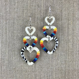 Red Cloud Quillwork - Natural and Navy Collection