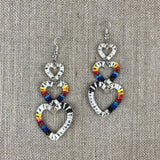Red Cloud Quillwork - Natural and Navy Collection