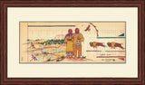 Assorted Framed Small Ledgers