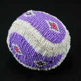 Beaded Leather & Canvas Balls