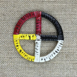 Fancy Quillwork Medicine Wheel