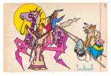 (Fine Art Print) Ledger Art - Sendoff