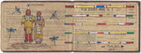 Original Ledger Art on WWII Ration Book Cover - Lakota Dignity