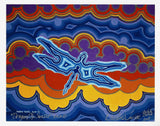 Giclée Prints & Notecards - Dragonfly Sunset
