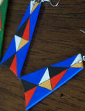 Parfleche Trapezoid Earrings ~ 7 Colors