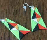 Parfleche Trapezoid Earrings ~ 7 Colors