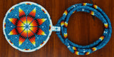 Beaded Star Pattern Medallions - Only 1 Left!