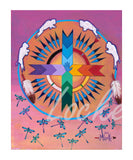 giclee print of locke quilt painting