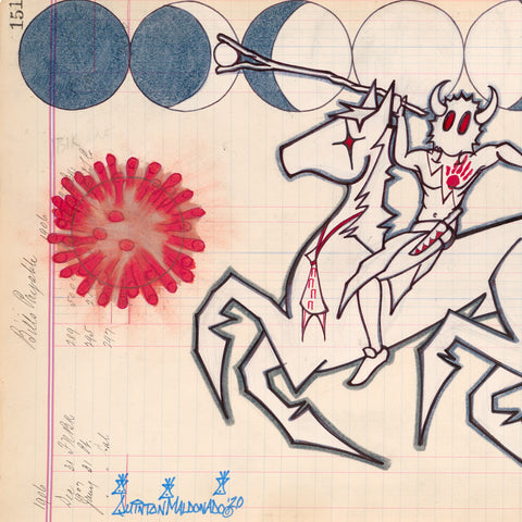 (Fine Art Print) Ledger Art - Medicine Against Corona Virus