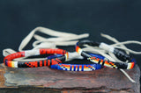 Red Cloud Quillwork - Bold Color Bracelets