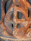 Medicine Wheel Ornately Carved