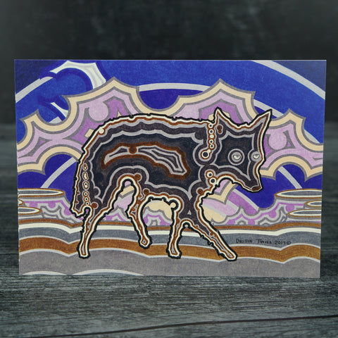 Giclée Prints & Notecards - Stronghold Table Coyote